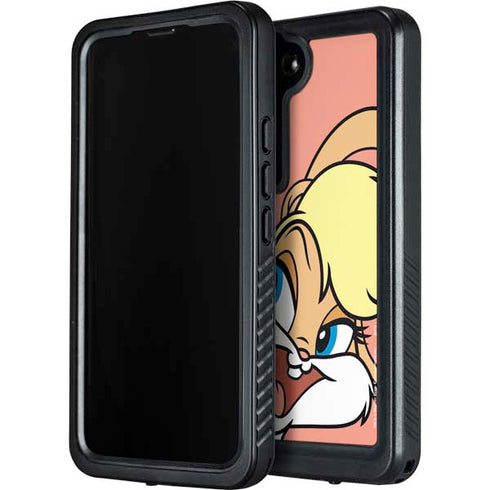 Looney Tunes Lola Bunny Zoomed In Galaxy S24 Waterproof Case